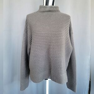 Garage Gray Ribbed Sweater Size M